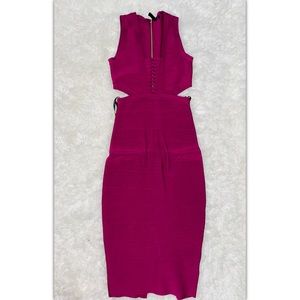 GUESS BY MARCIANO BANDAGE MIDI DRESS